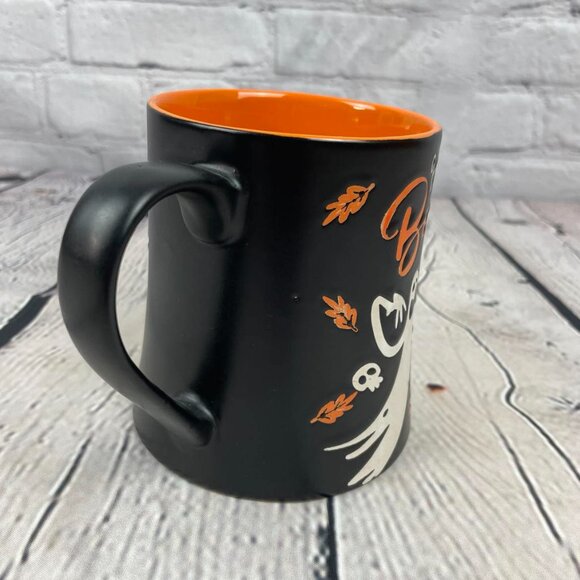 Eli +Ana Happy BOO Ghost Halloween Mug Handmade Ceramics - Picture 3 of 4